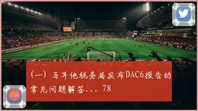 (一) 马耳他税务局发布DAC6报告的常见问题解答... 78
